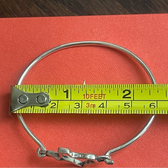 James Avery Silver Texas forged hook on Bracelet - Picture 8 of 9